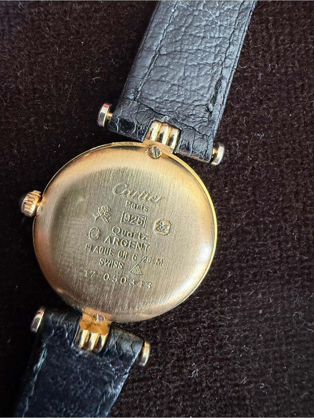 Must de Cartier solid sterling silver 18k gold plated - Picture 6 of 11